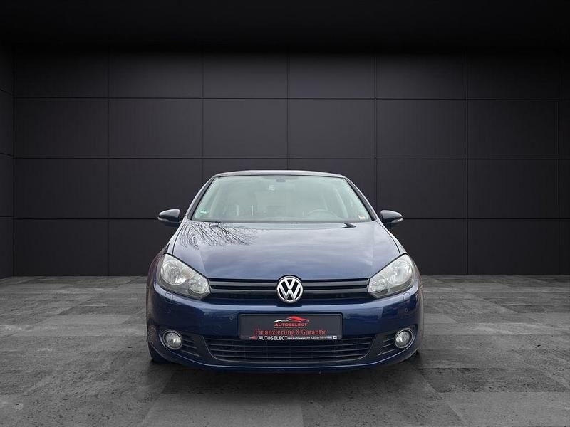 Gebraucht VW Golf VI Match 86 PS (63 kW) 2012 Blau Kleinwagen
