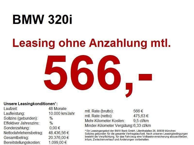 Grau Neu 2026 BMW 320 M Sport Limousine | 48.299 € (Superpreis) - Bild 1/1