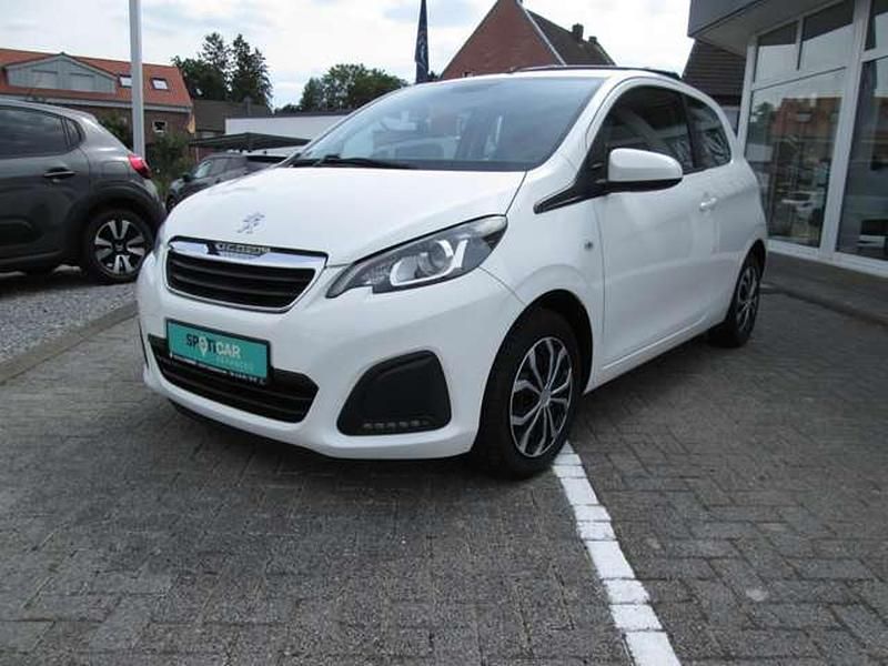 Polarweiß Gebraucht 2018 Peugeot 108 Active Kleinwagen | 6.390 € (Fairer Preis) - Bild 1/1