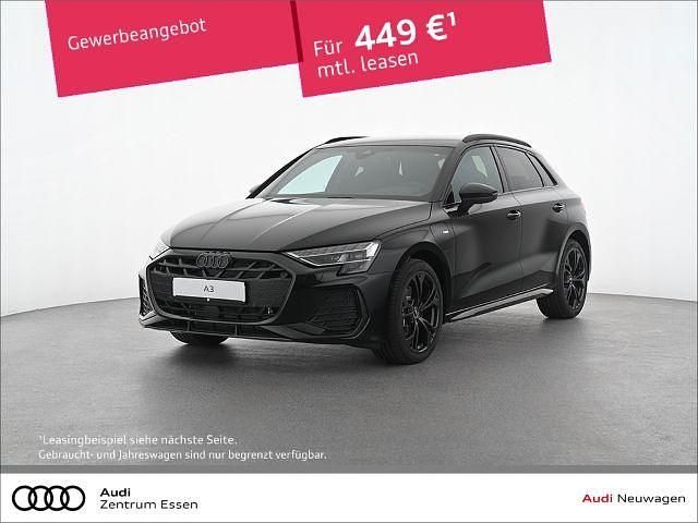 Mythosschwarz metallic Neu 2025 Audi A3 Sportback e-tron Business Limousine | 48.380 € (Fairer Preis) - Bild 1/4