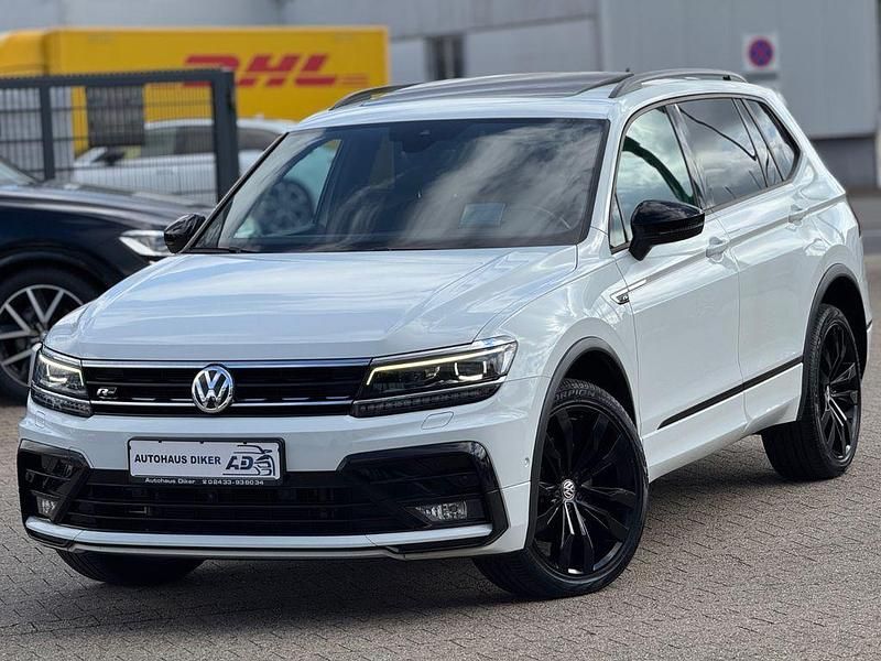 Weiß Gebraucht 2020 VW Tiguan Allspace R-line SUV | 29.900 € (Fairer Preis) - Bild 1/4