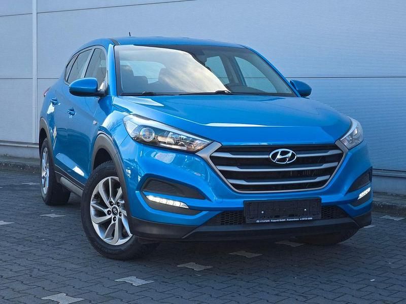 Gebraucht Hyundai Tucson 177 PS (130 kW) 2017 Blau SUV