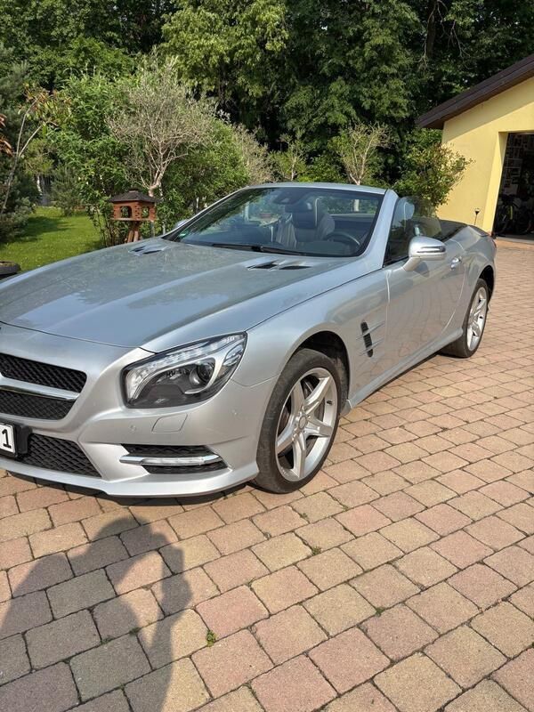 Silber Gebraucht 2012 Mercedes SL350 AMG Cabrio | 39.500 € (Etwas zu teuer) - Bild 1/4