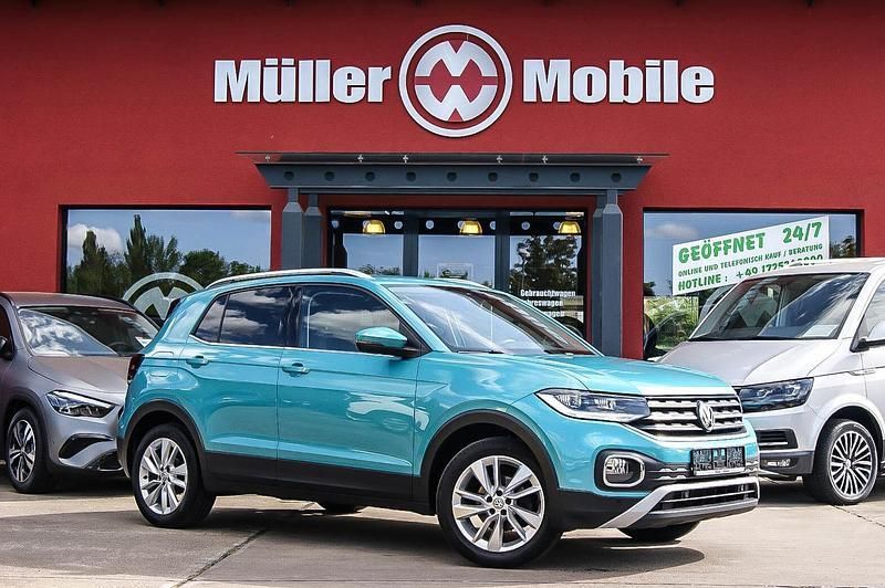 Makena türkis Gebraucht 2020 VW T-Cross Highline SUV | 15.900 € (Teuer) - Bild 1/4