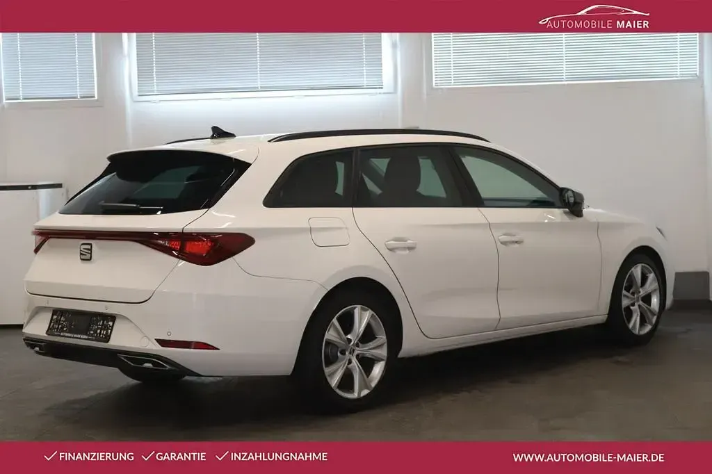 Gebraucht Seat Leon FR 116 PS (85 kW) 2022 Candy weiss Kombi