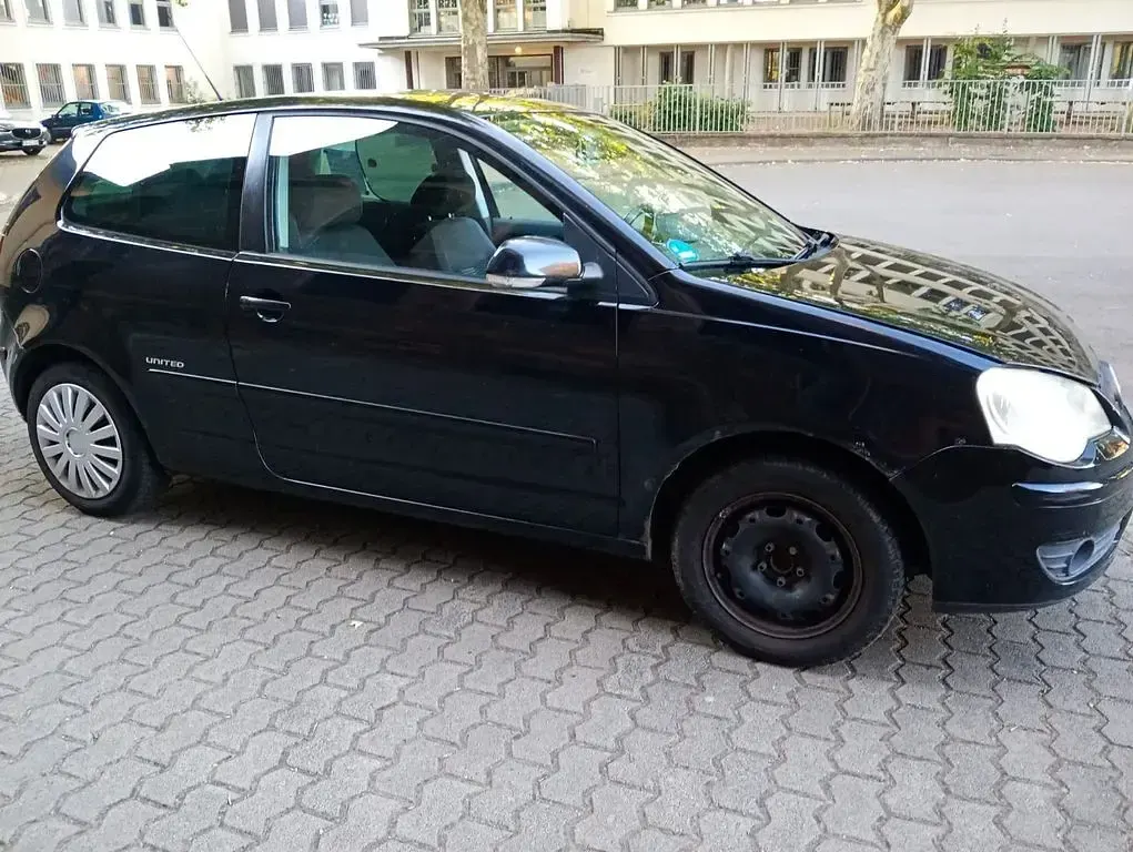 Gebraucht VW Polo 60 PS (44 kW) 2007 Schwarz Kleinwagen
