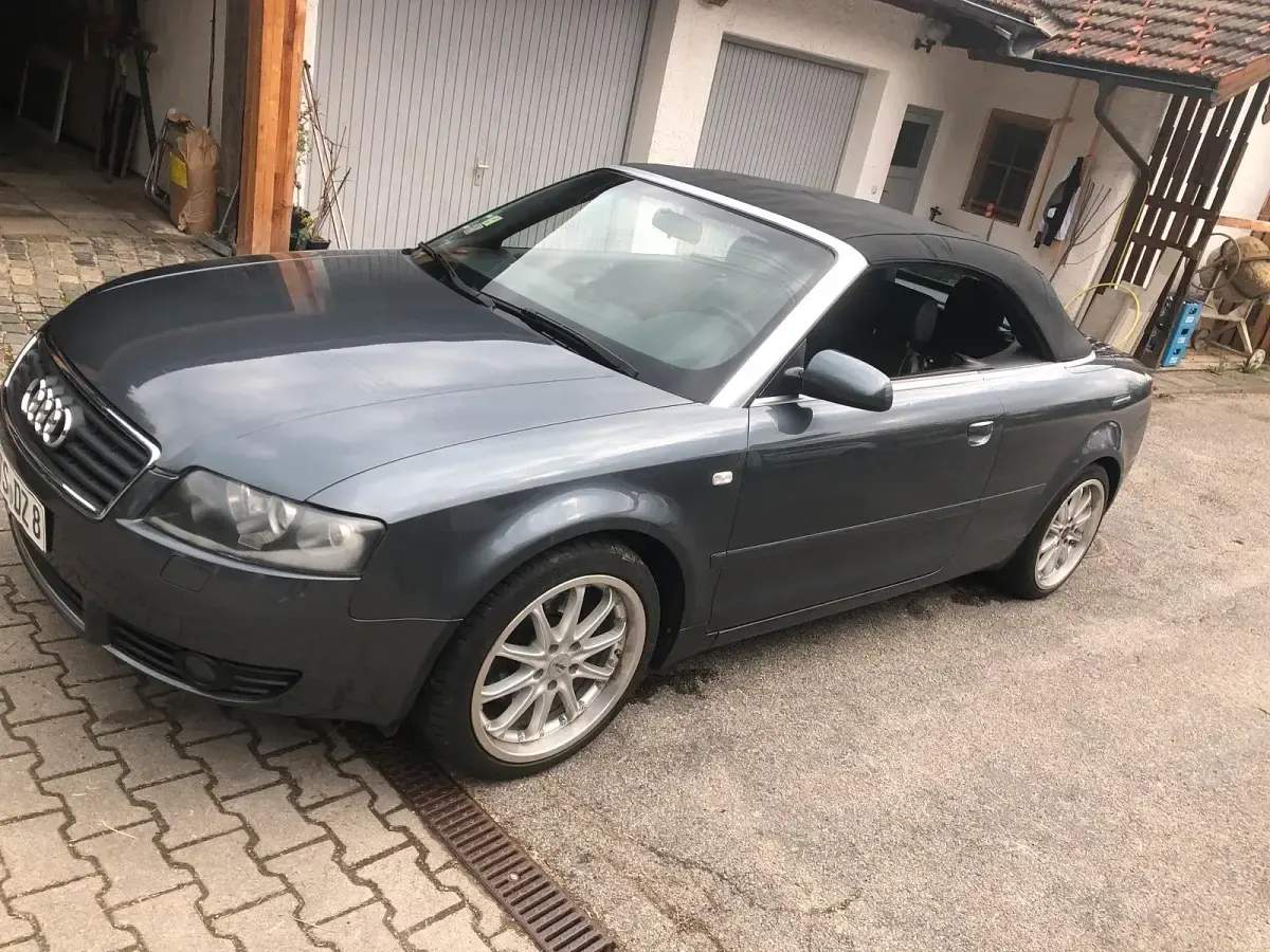 Używany Audi A4 Cabriolet 170 KM (125 kW) 2002 Szary Kabriolet
