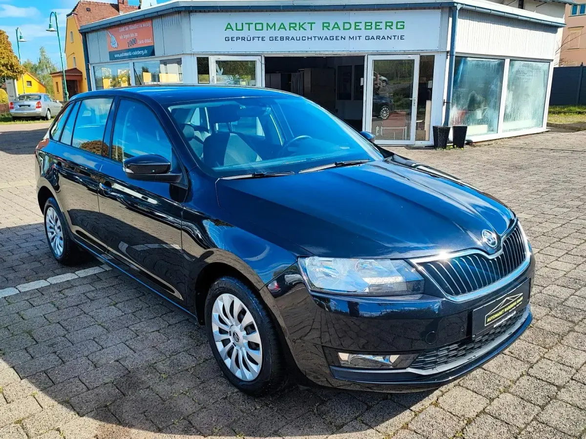 Gebraucht Skoda Rapid Ambition 110 PS (80 kW) 2019 Schwarz Kleinwagen