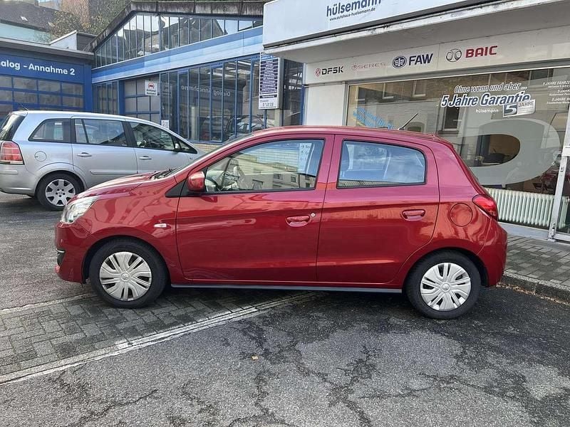 Gebraucht Mitsubishi Space Star Diamant Edition 71 PS (52 kW) 2020 Amarena rot Kleinwagen