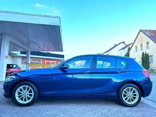 Gebraucht BMW 116 Advantage 116 PS (85 kW) 2019 Blau Kleinwagen