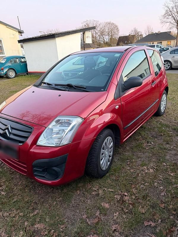 Gebraucht Citroën C2 60 PS (44 kW) 2008 Rot Kleinwagen