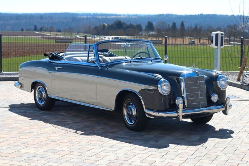 Beige Gebraucht 1956 Mercedes 220 Cabrio | 96.500 € - Bild 1/4