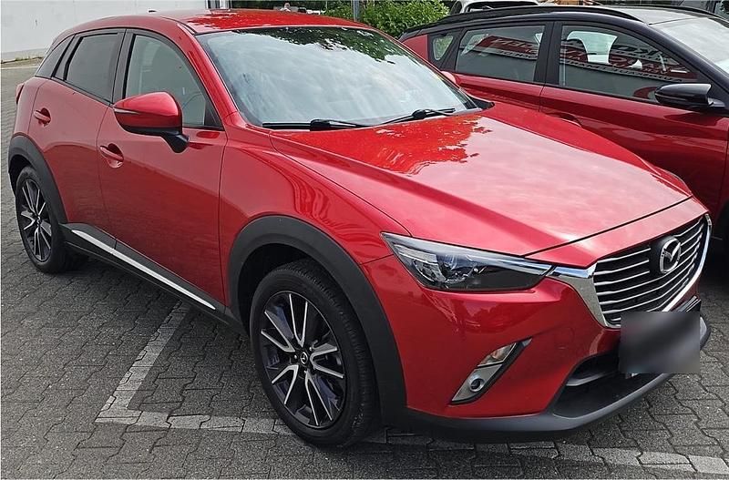 Rot Gebraucht 2017 Mazda CX-3 SUV | 14.550 € (Etwas zu teuer) - Bild 1/4
