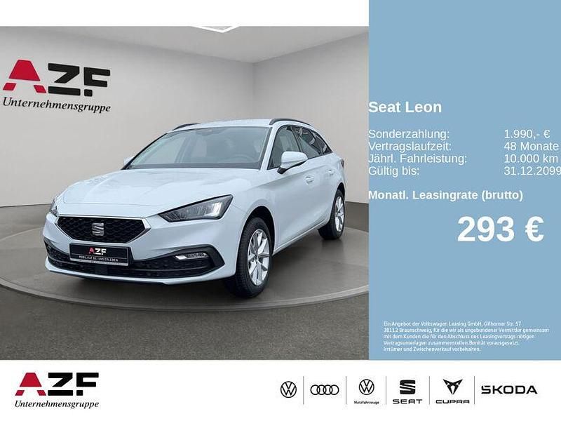 Neu Seat Leon Style 150 PS (110 kW) 2025 Weiß Kombi