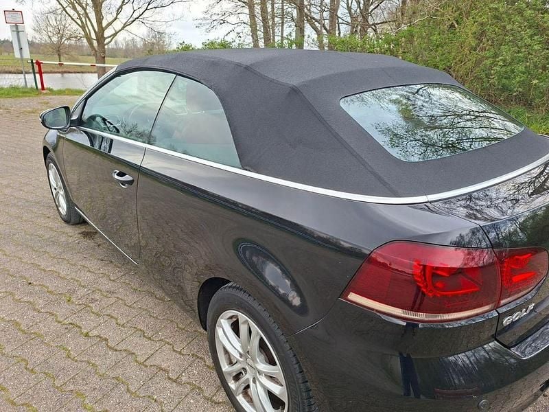 Gebraucht VW Golf Cabriolet 122 PS (89 kW) 2012 Schwarz Cabrio