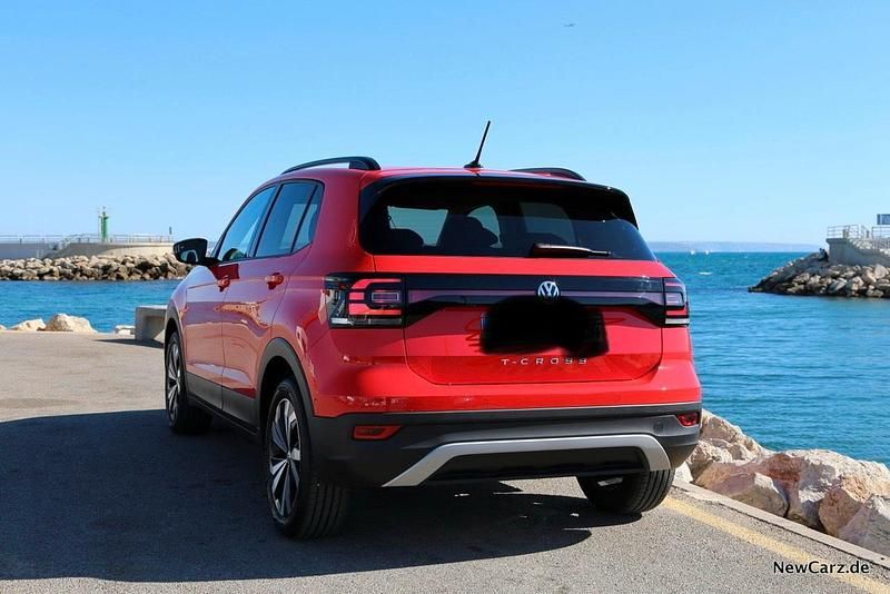 Gebraucht VW T-Cross 110 PS (80 kW) 2020 Rot SUV