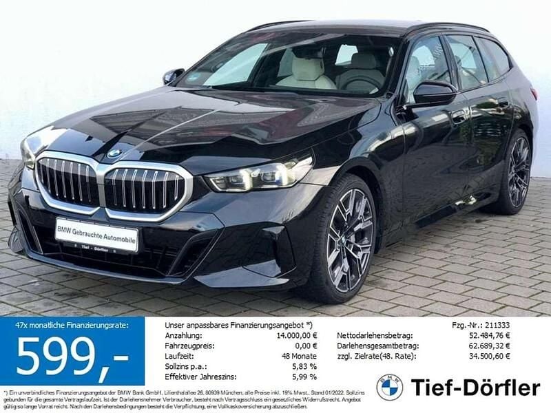Gebraucht BMW 540 M Sport 299 PS (219 kW) 2025 Black sapphire metallic Kombi