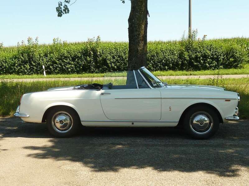 Weiß Gebraucht 1962 Fiat 1200 Cabrio | 24.500 € - Bild 1/4