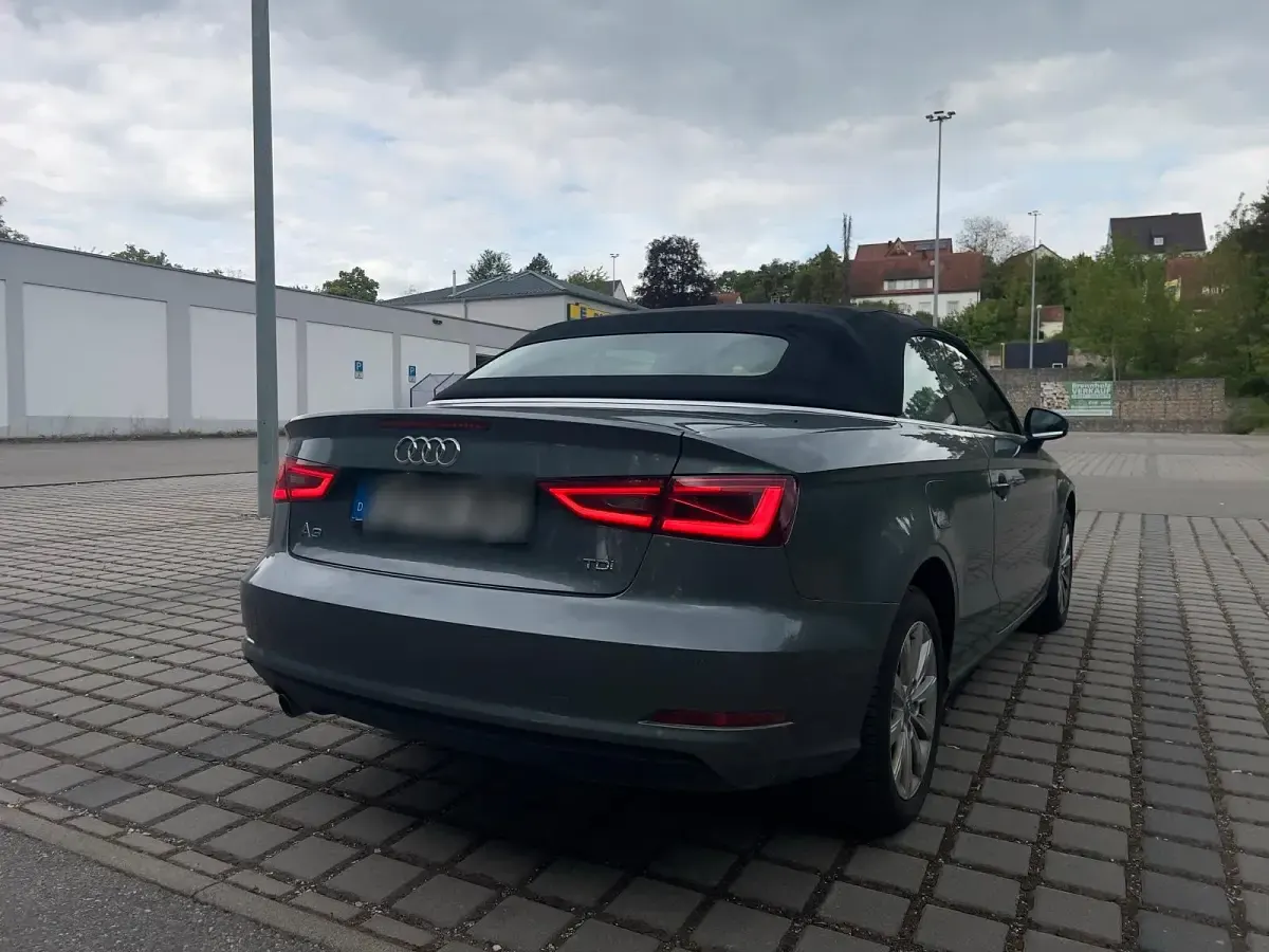 Używany Audi A3 Cabriolet 110 KM (80 kW) 2016 Szary Kabriolet