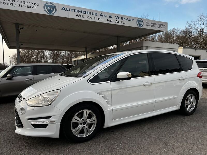 Weiß Gebraucht 2013 Ford S-MAX Titanium S Van / Kleinbus | 9.950 € (Fairer Preis) - Bild 1/4