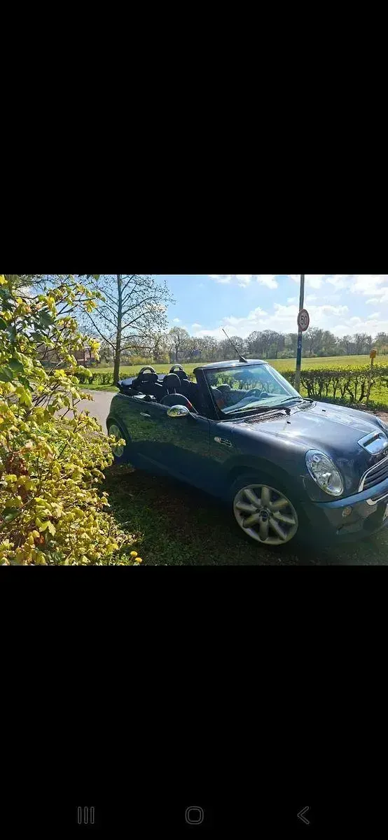 Occasion Mini Cooper S Cabriolet 170 ch (125 kW) 2005 Bleue Cabriolet