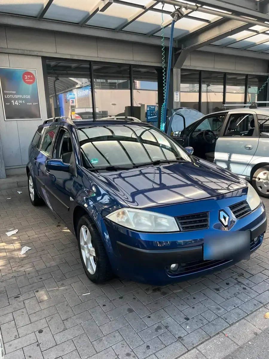 Gebraucht Renault Mégane II 113 PS (83 kW) 2004 Blau Kombi