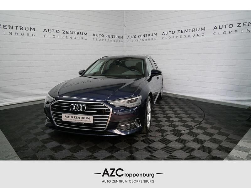 Blau Gebraucht 2021 Audi A6 Sport Kombi | 27.950 € (Guter Preis) - Bild 1/4