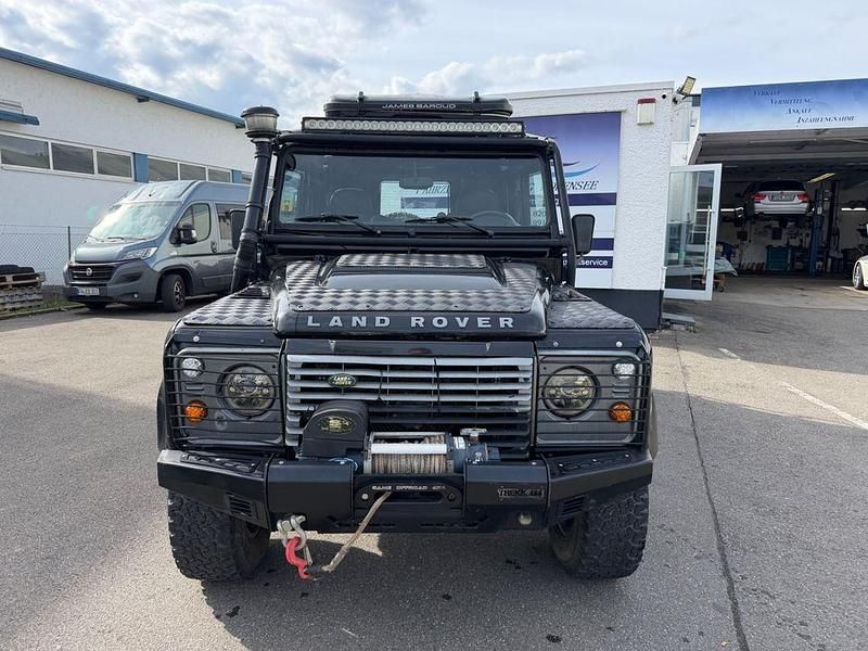 Gebraucht Land Rover Defender SE 122 PS (89 kW) 2008 Schwarz SUV