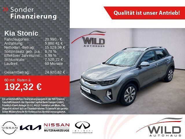 M7g) astrograu met. (grau Gebraucht 2024 Kia Stonic Vision SUV | 20.990 € (Teuer) - Bild 1/4