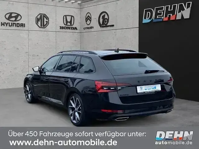 Gebraucht Skoda Superb SportLine 280 PS (205 kW) 2022 Schwarzmagic perleffekt (metallic) Kombi