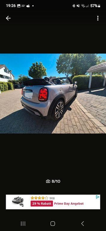 Gebraucht Mini One Cabriolet 102 PS (75 kW) 2021 Grau Cabrio