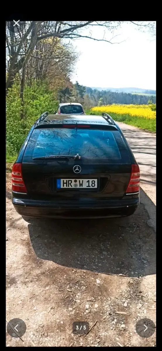 Gebraucht Mercedes C230 204 PS (150 kW) 2006 Schwarz Kombi