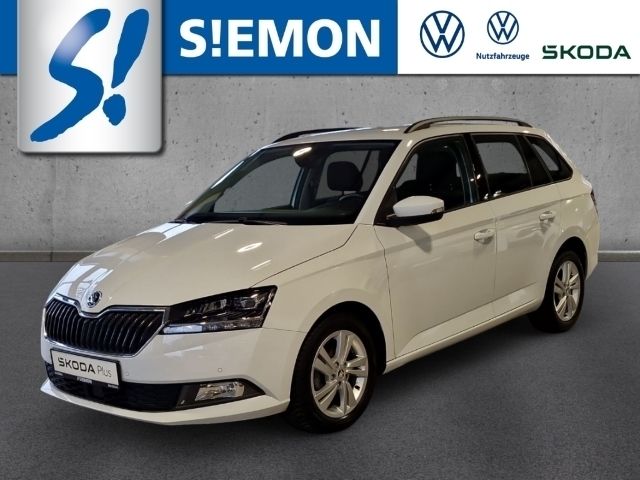 Weiss Gebraucht 2021 Skoda Fabia Style Kleinwagen | 16.930 € (Etwas zu teuer) - Bild 1/4