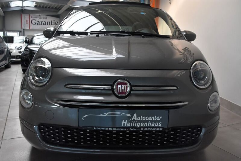 Grau Gebraucht 2019 Fiat 500C Lounge Cabrio | 11.780 € (Fairer Preis) - Bild 1/4