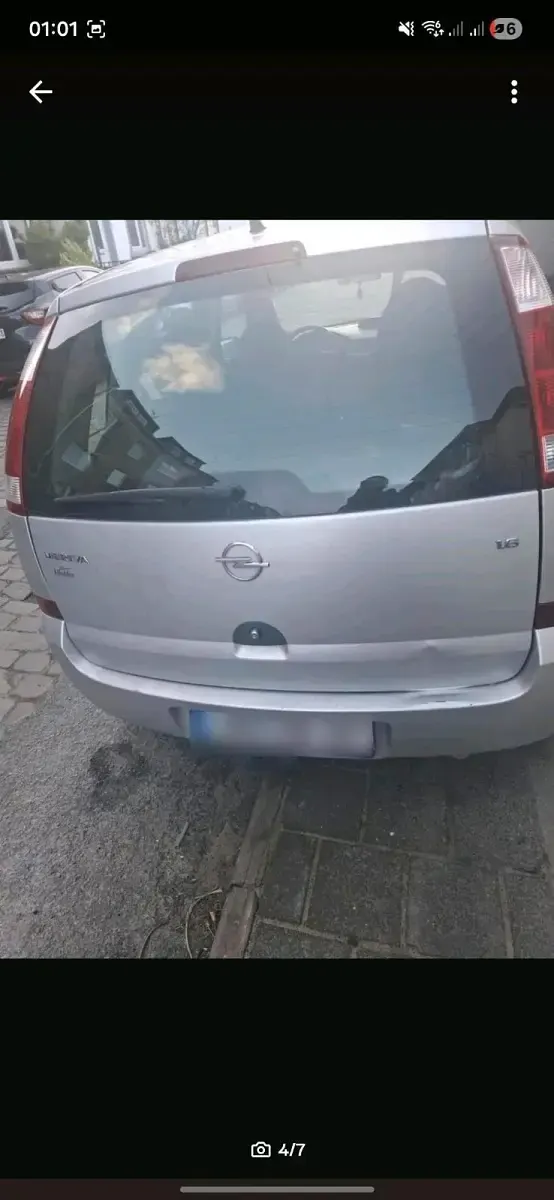 Używany Opel Meriva 100 KM (73 kW) 2003 Srebrny Minivan