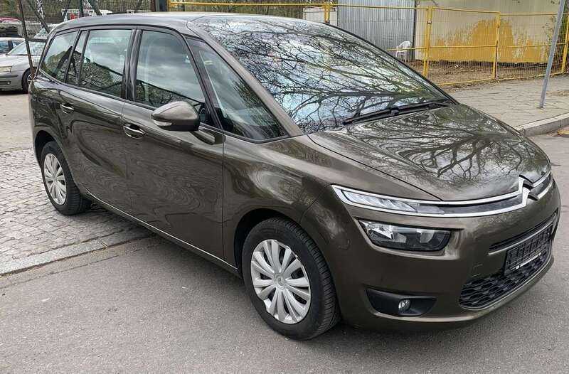 Braun Gebraucht 2014 Citroën Grand C4 Picasso Seduction Van / Kleinbus | 8.990 € (Fairer Preis) - Bild 1/4