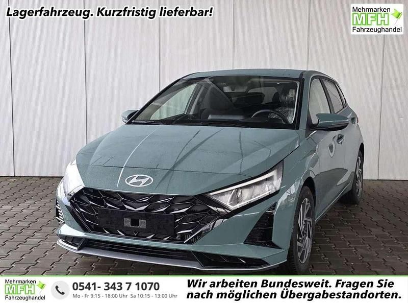 Mangrove green metallic Gebraucht 2024 Hyundai i20 GO! Kleinwagen | 17.800 € (Fairer Preis) - Bild 1/4