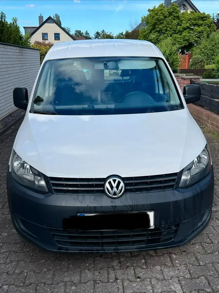 Gebraucht VW Caddy 75 PS (55 kW) 2014 Weiß Van / Kleinbus