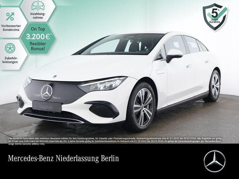 Weiß Gebraucht 2024 Mercedes EQE300 Advanced Plus Limousine | 42.990 € (Superpreis) - Bild 1/4