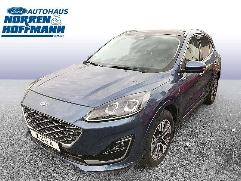 Chromablau metallic Gebraucht 2021 Ford Kuga Vignale SUV | 27.750 € (Fairer Preis) - Bild 1/4