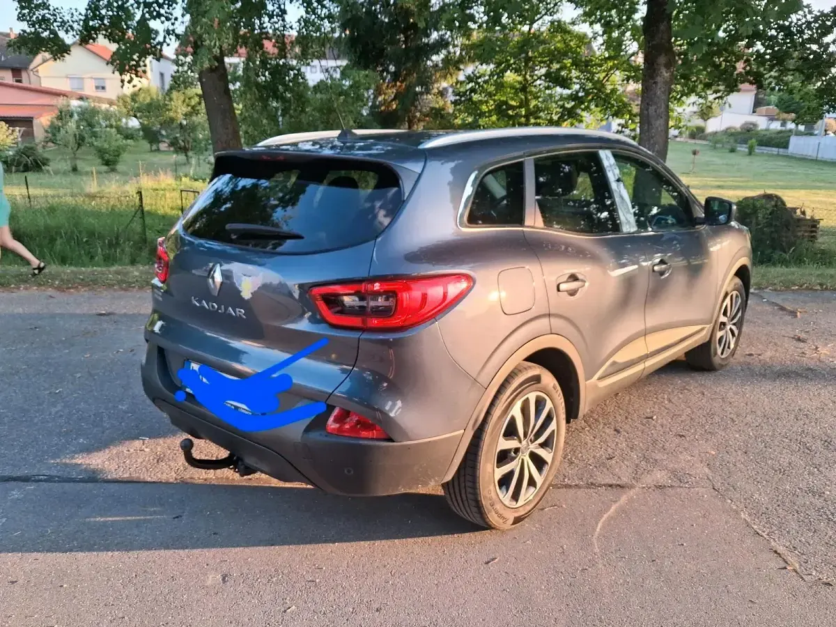 Gebraucht Renault Kadjar Life 131 PS (96 kW) 2017 Grau SUV