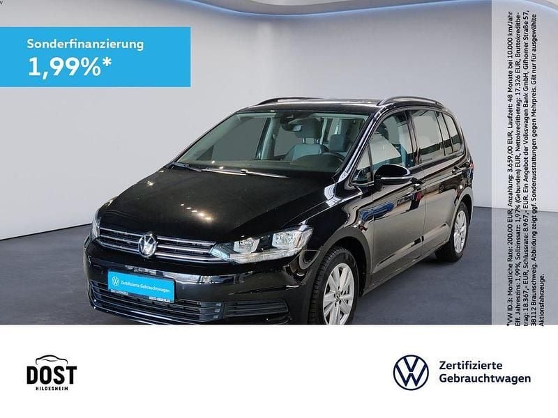 Deep black perleffekt Gebraucht 2024 VW Touran Comfortline Van / Kleinbus | 28.999 € (Guter Preis) - Bild 1/4