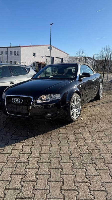 Gebraucht Audi A4 Cabriolet S-line plus 232 PS (170 kW) 2008 Schwarz Cabrio