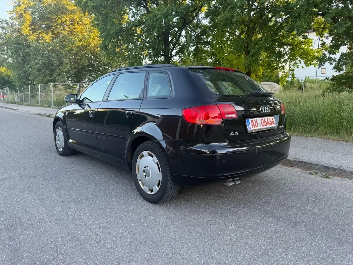 Brugt Audi A3 Attraction 105 HK (77 kW) 2007 Sort Hatchback