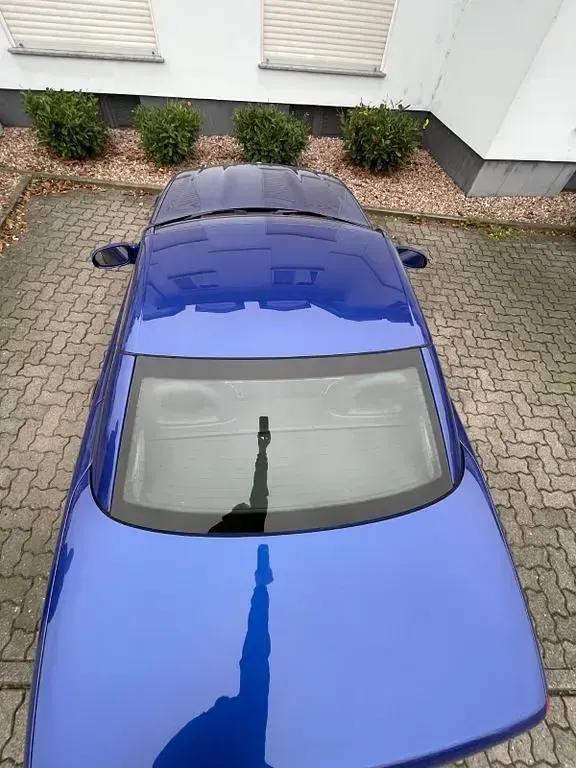 Gebraucht Mercedes SLK230 193 PS (141 kW) 1998 Blau Cabrio