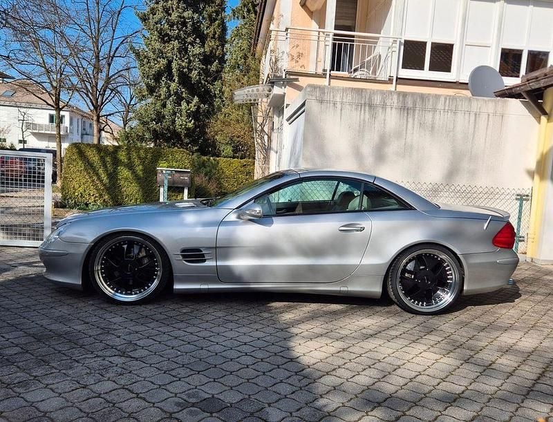 Gebraucht Mercedes SL500 306 PS (225 kW) 2002 Silber Cabrio