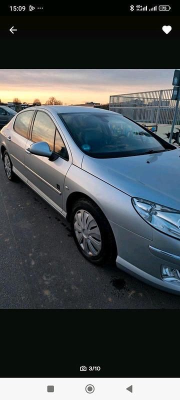 Gebraucht Peugeot 407 140 PS (102 kW) 2010 Grau Limousine