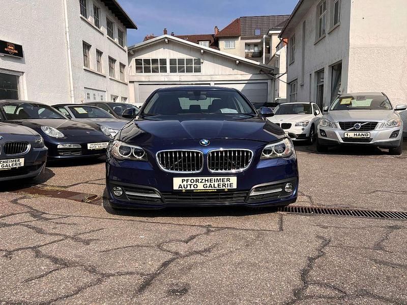 Gebraucht BMW 520 190 PS (139 kW) 2016 Mediterranblau metallic (metallic) Limousine