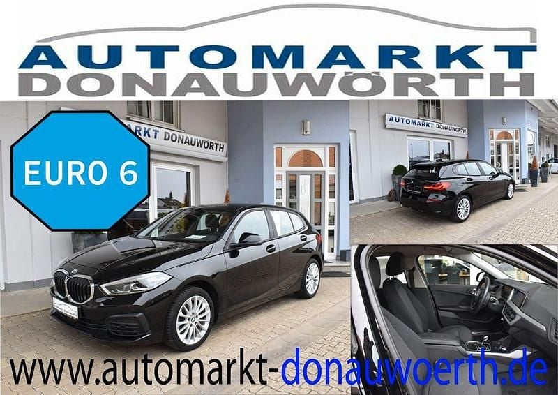 Schwarz Gebraucht 2022 BMW 118 Advantage Kleinwagen | 20.495 € (Guter Preis) - Bild 1/4