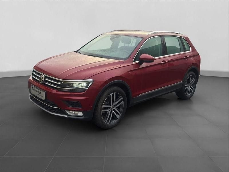 Gebraucht VW Tiguan Highline 220 PS (161 kW) 2017 Rot SUV